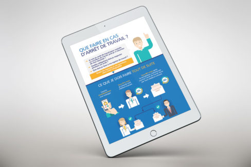 infographie Arrêt de travail