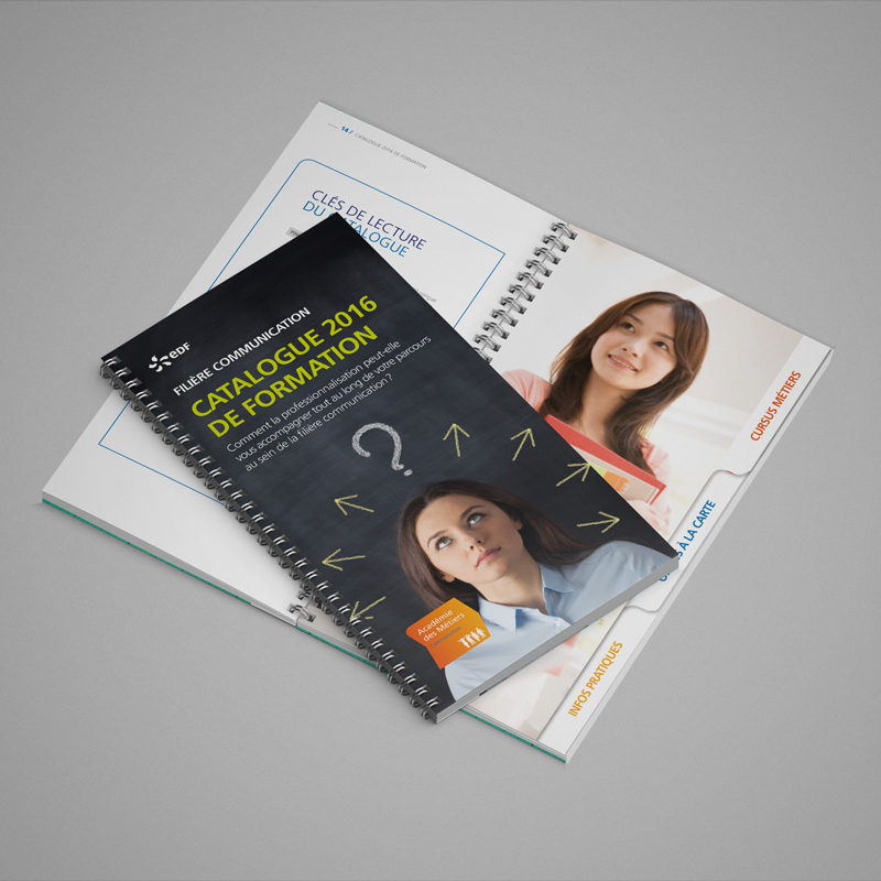 EDF publications catalogue formation
