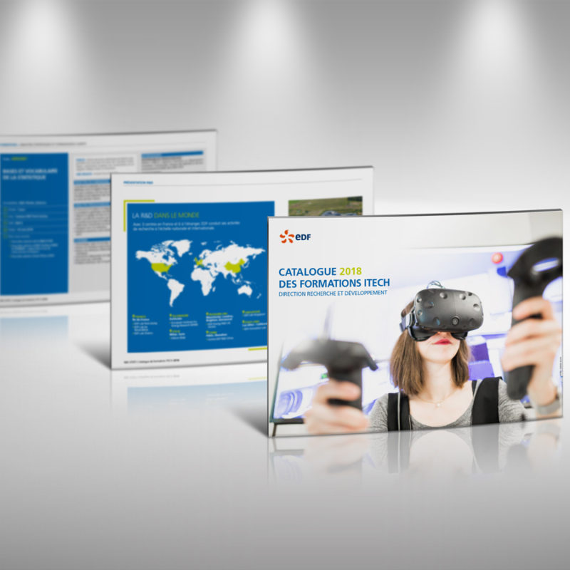 communication digitale EDF formation ITECH