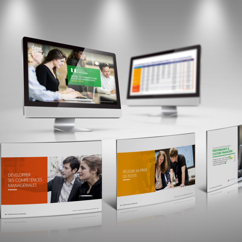 communication digitale EDF formation