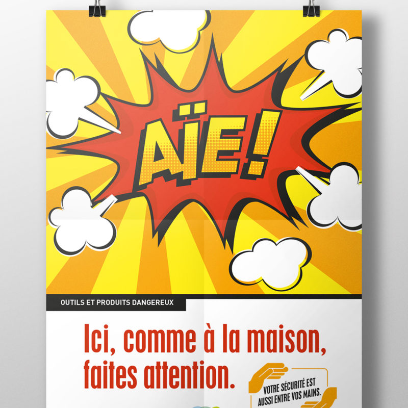 Campagne de prevention Fédération des magasins de bricolage