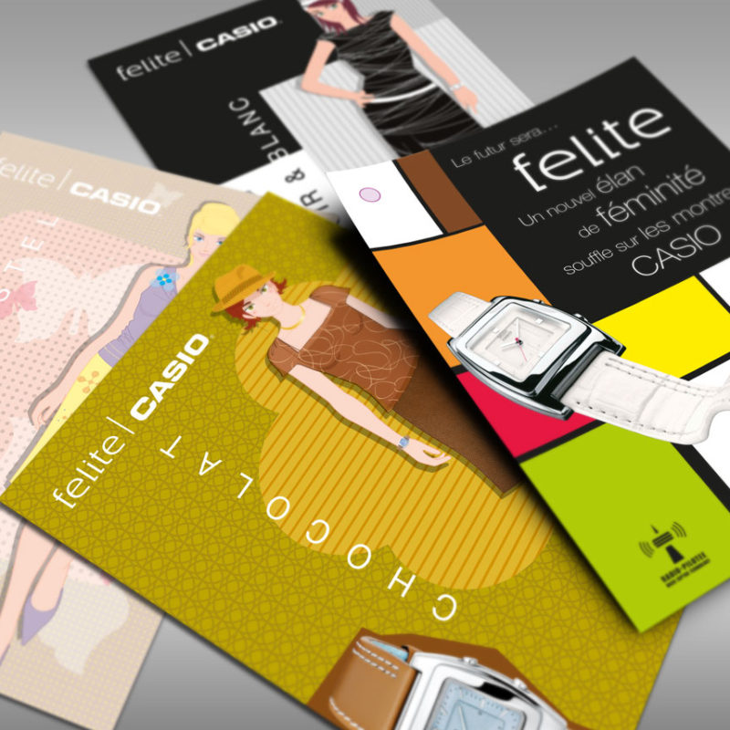 Montres Casio felite communication